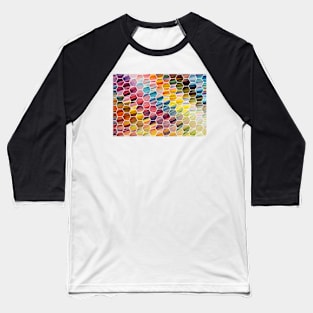 Fractal hexagons Baseball T-Shirt